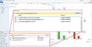 work lists dynamics ax