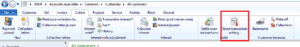 navigation to closed transaction editing dynamics ax