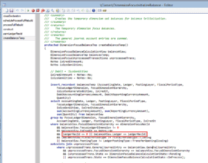Ledger Balance Dynamics AX