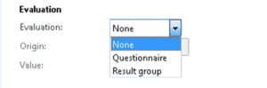 questionnaire answers evaluation dynamics ax