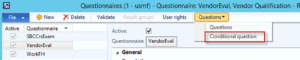 dynamics ax conditional questions
